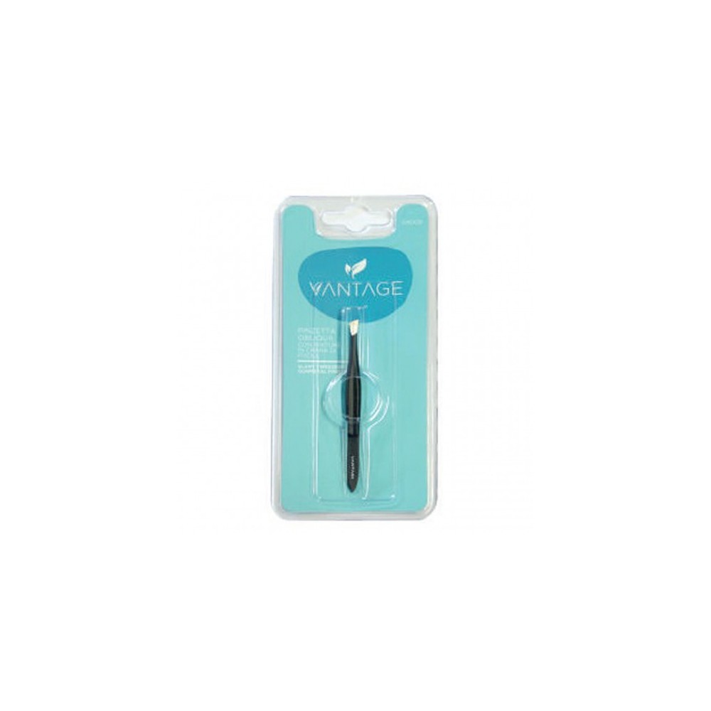 Vantage GM009 - Pinzetta Obliqua con Finiture in Canna di Fucile 