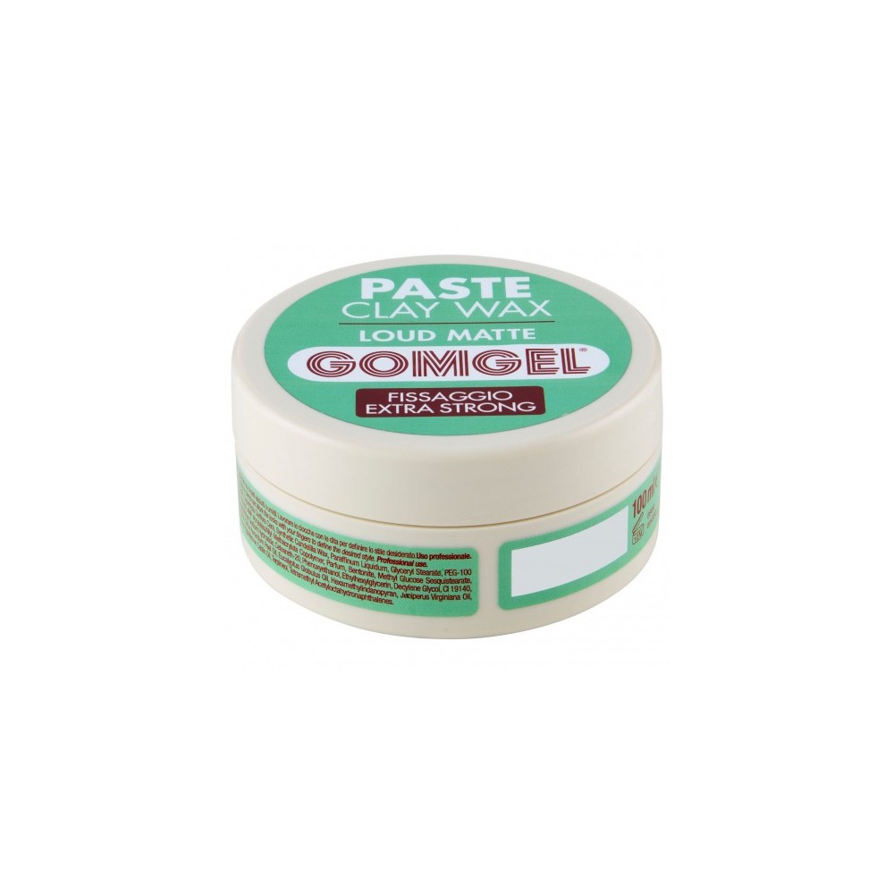 Gomgel Paste Clay Wax Loud Matte - Fissaggio Extra Strong 100 Ml 