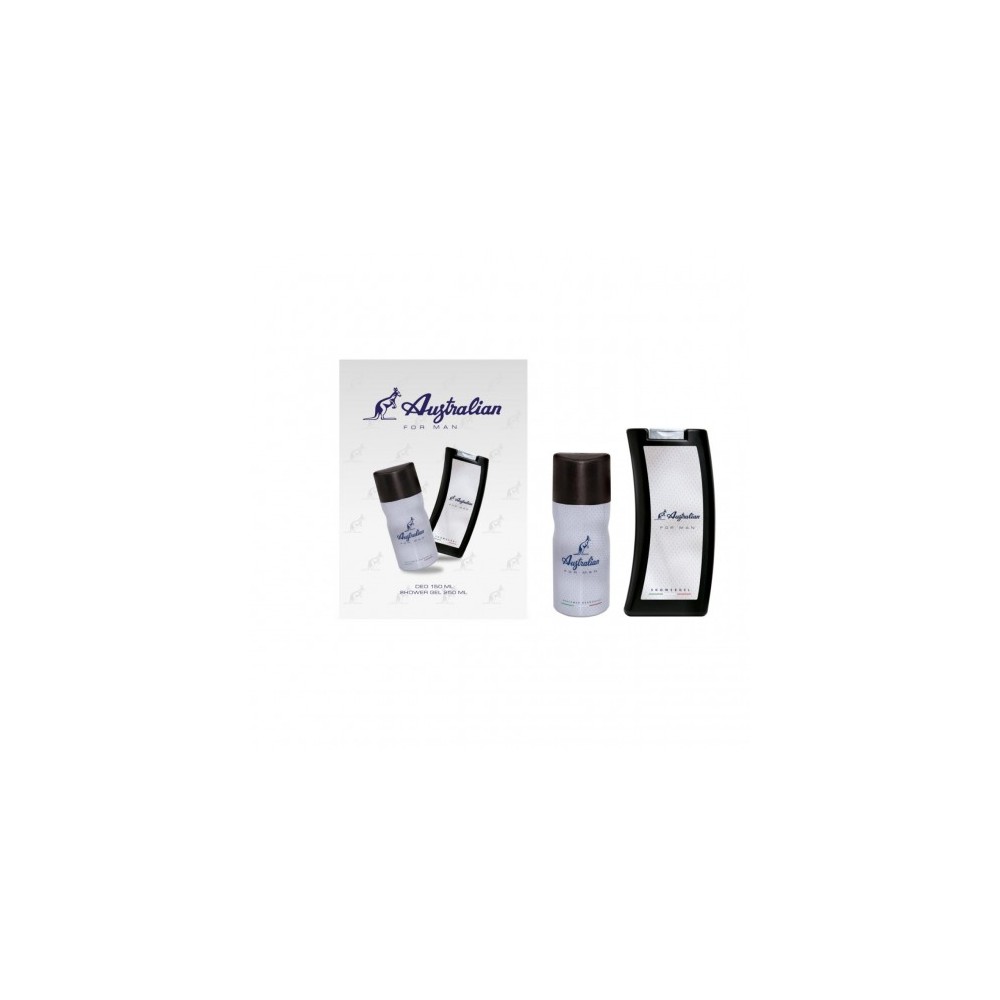 Australian For Man Bianco - Deodorante 150 ml + Shower Gel 250 ml 