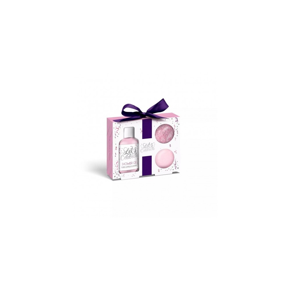 Treffina Let'S Celebrate - Gel Doccia + 2 Fizzer da Bagno 