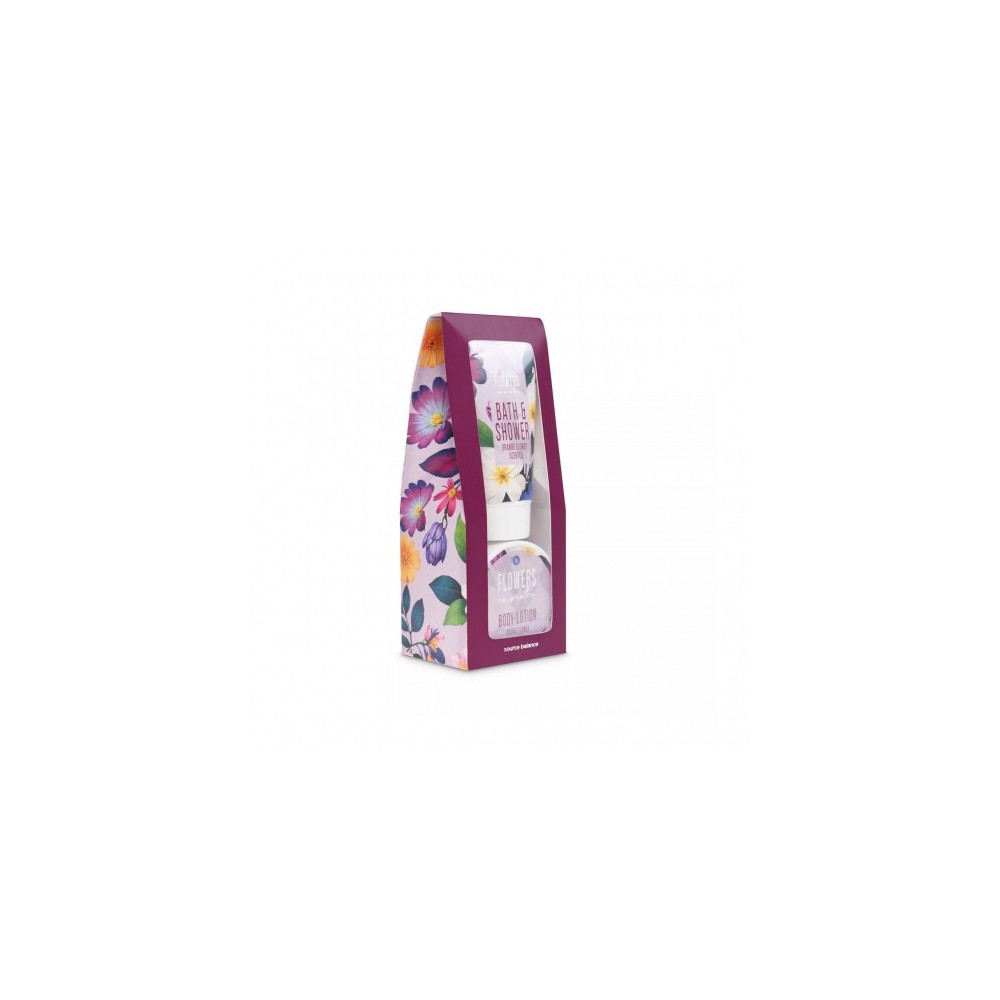 Treffina Flowers - Gel doccia 75 Ml + Lozione Corpo 65 ml 