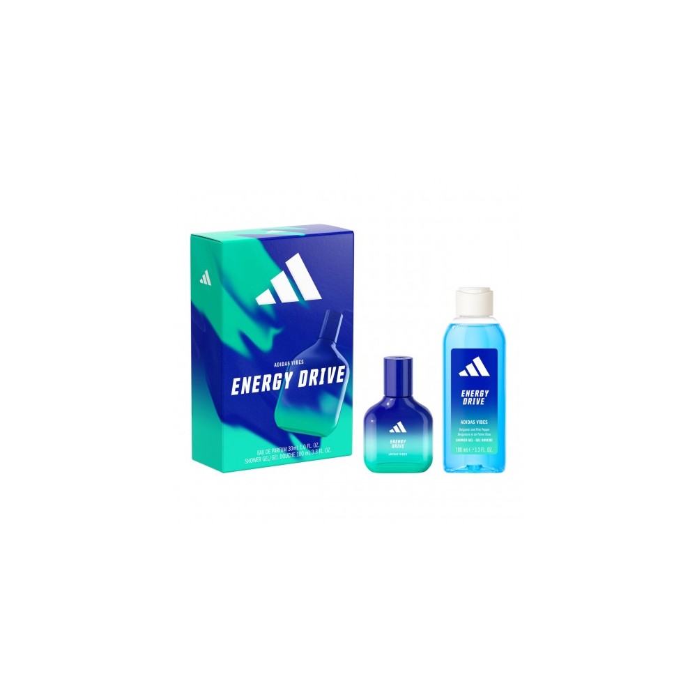 Adidas Energy Drive - Eau de Parfum 30 ml Vapo + Shower Gel 100 ml 