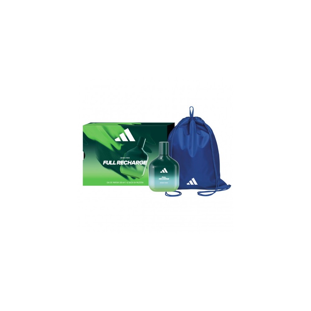 Adidas Vibes Full Recharge - Eau de Parfum 100 ml + Sacco 