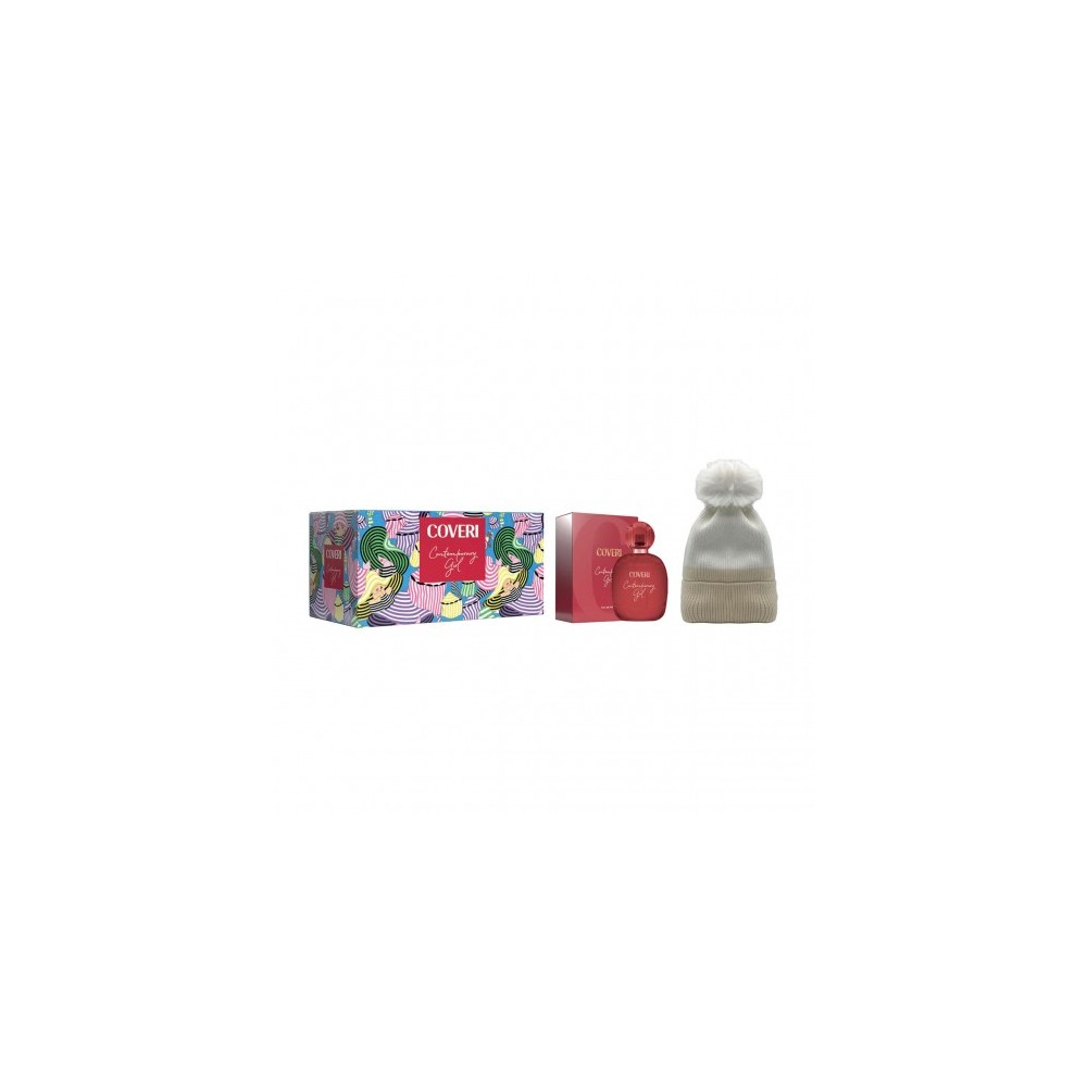 Enrico Coveri Contemporary Girl - Eau de Parfum 100 ml + Cappellino con Pompon 