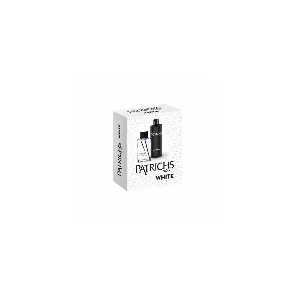 Patrichs Noir White - Eau de Toilette 100 ml + Gel Doccia 200 ml 