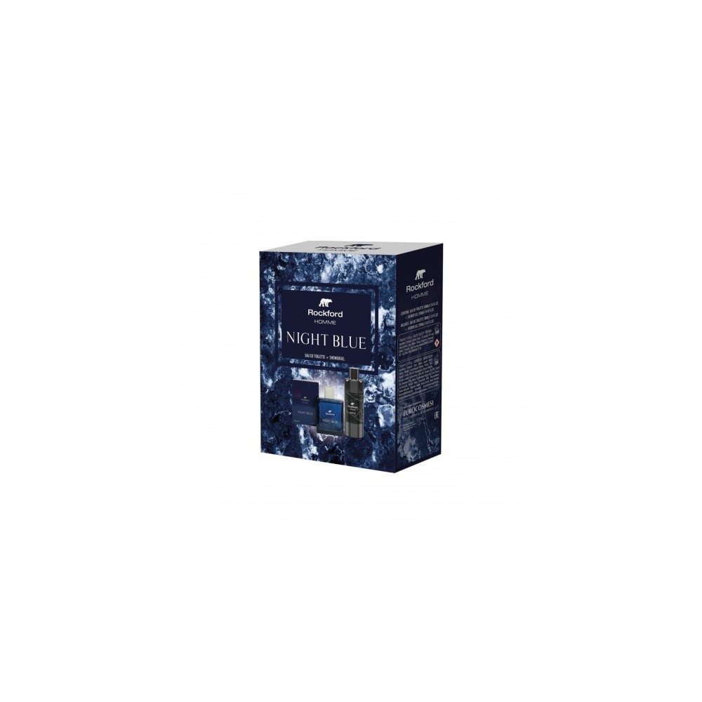 Rockford Homme Nightblue - Eau de Toilette 100 ml + Gel Doccia 250 ml 