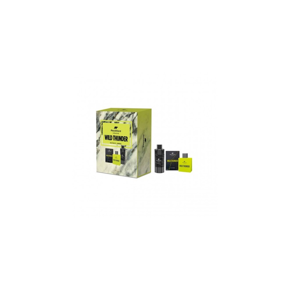 Rockford Homme Wild Thunder - Eau de Toilette 100 ml + Gel Doccia 250 ml 