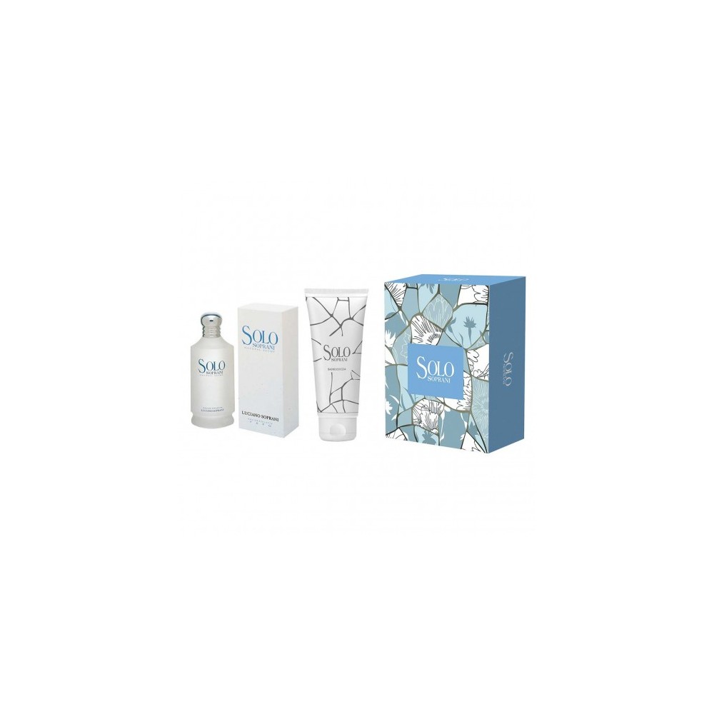 Solo Soprani Cofanetto Bianco - Eau de Toilette Unisex 100 ml + Shower Gel 250 ml 