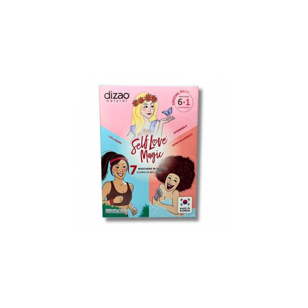 Dizao Self Love Magic - set da 7 maschere viso 