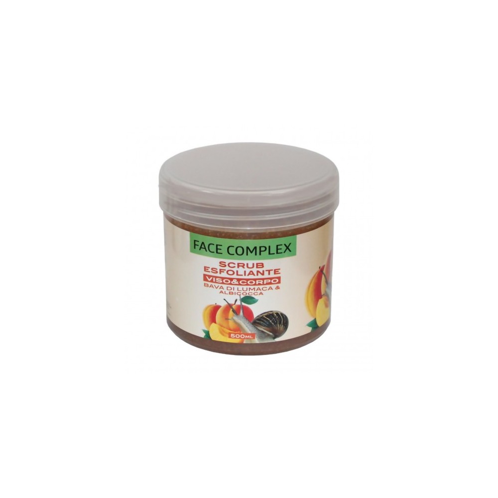 Face Complex Scrub Esfoliante Viso&corpo Alla Bava Di Lumaca E Albicocca 500 ml 