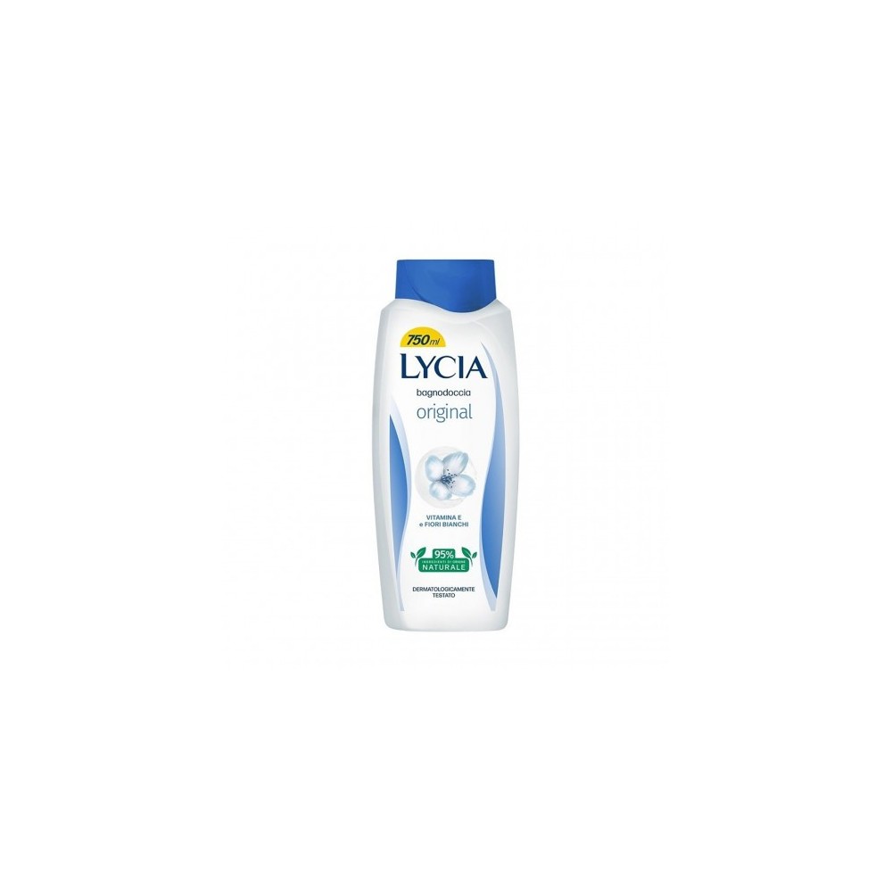 Lycia Bagnodoccia Original Vitamina E e Fiori Bianchi 750 ml 