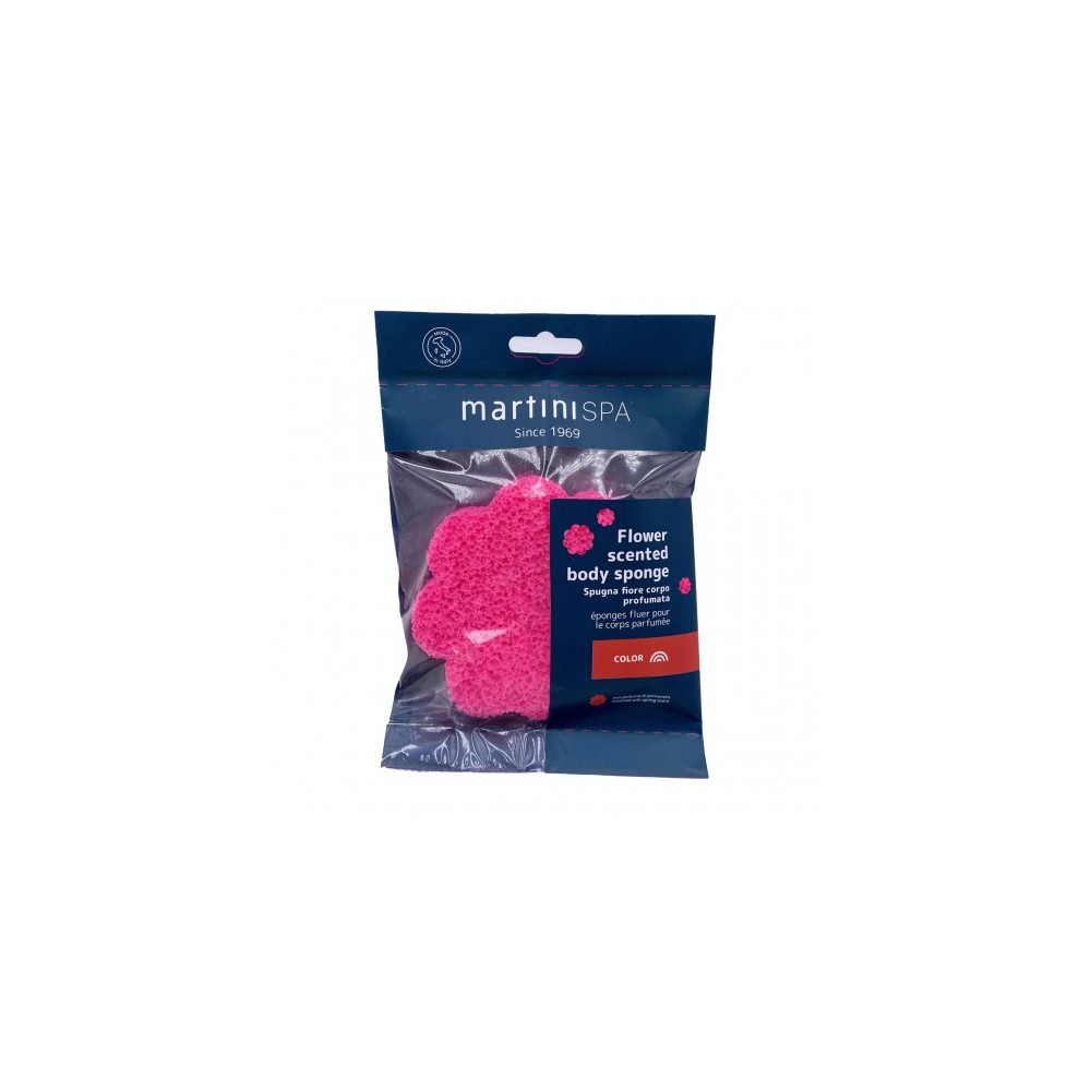 Martini Flower Scented Body Sponge - Spugna Fiore Corpo Profumata 