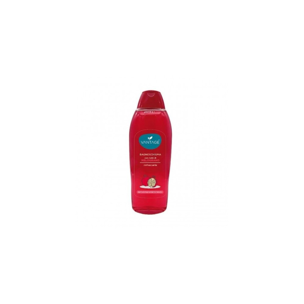 Vantage Bagnoschiuma Con Note di Melograno Rinfrescante 750 ml 