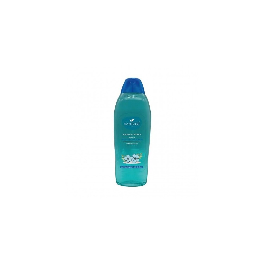 Vantage Bagnoschiuma Note di Muschio Bianco Vitalizzante 750 ml 