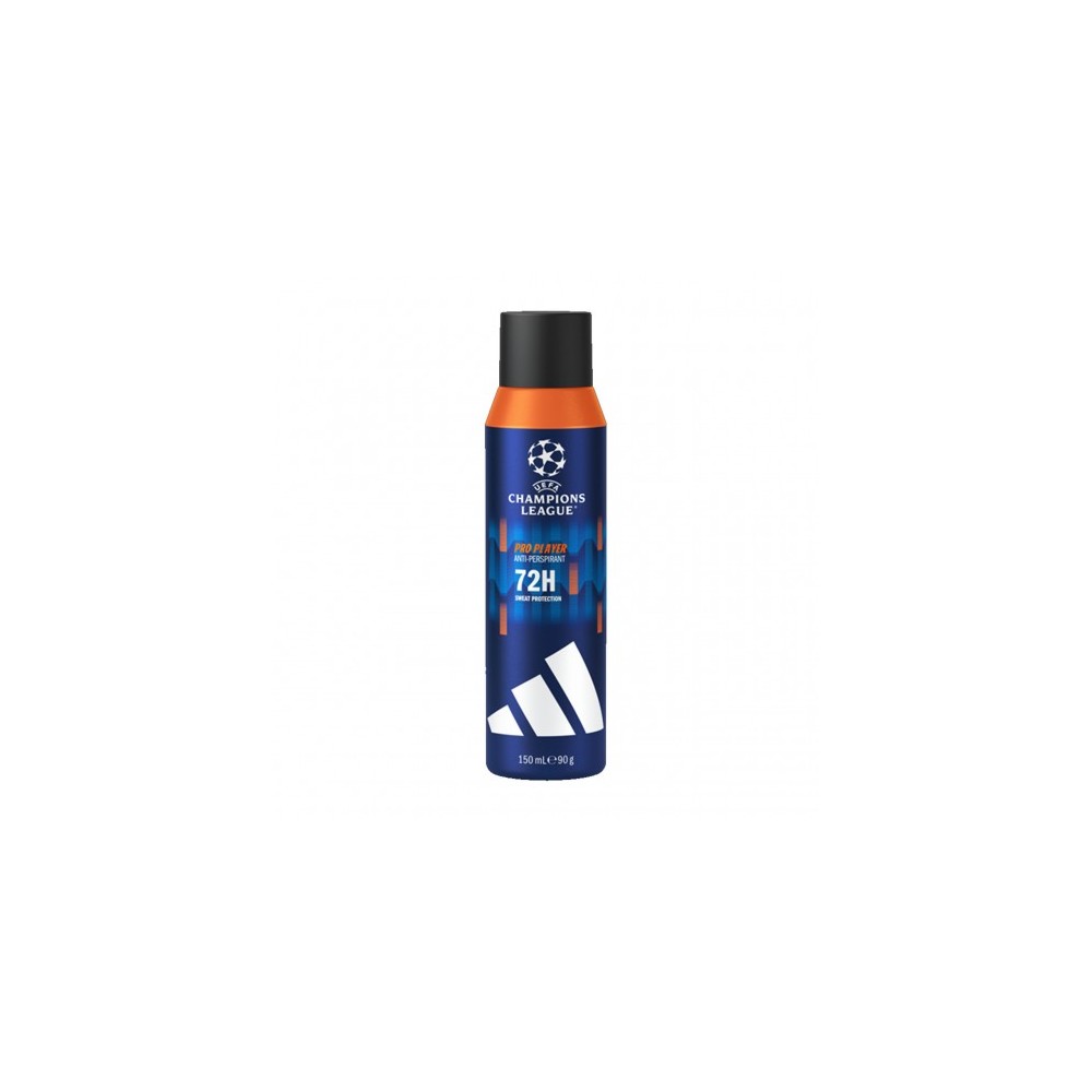 Adidas Pro Player 72H - Deodorante Spray per Uomo 150 ml 