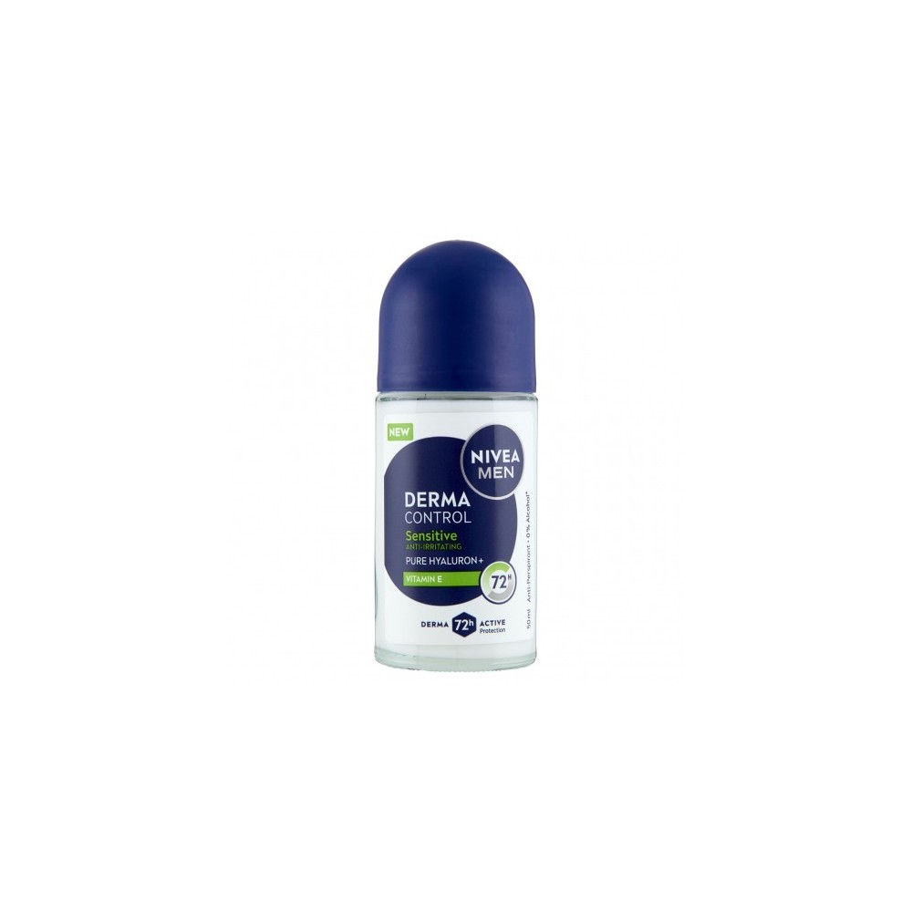 Nivea Men Derma Control Sensitive - Deodorante Roll-On 50 ml 