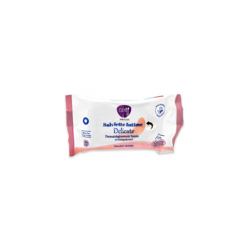 Clendy 12 Salviette Intime Delicate 