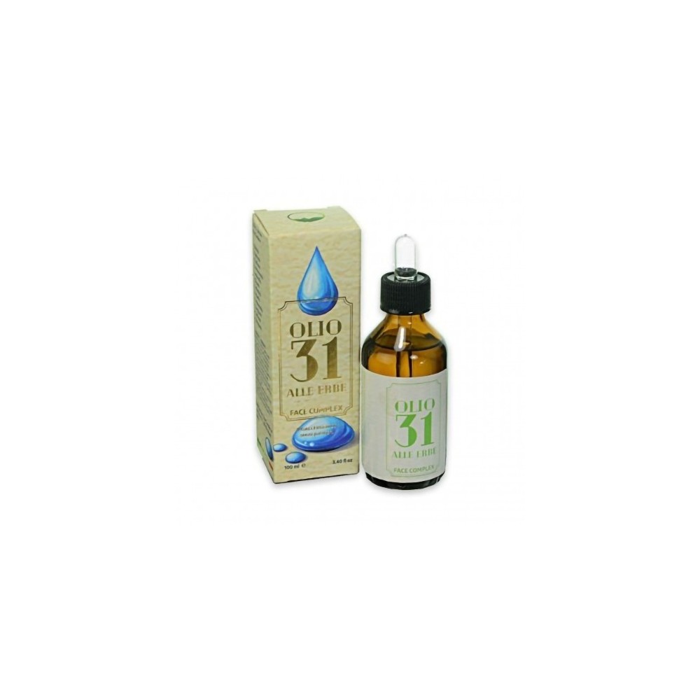 Face Complex Olio 31 Alle Erbe - Concentrato rivitalizzante e rigenerante di oli essenziali 100 ml 