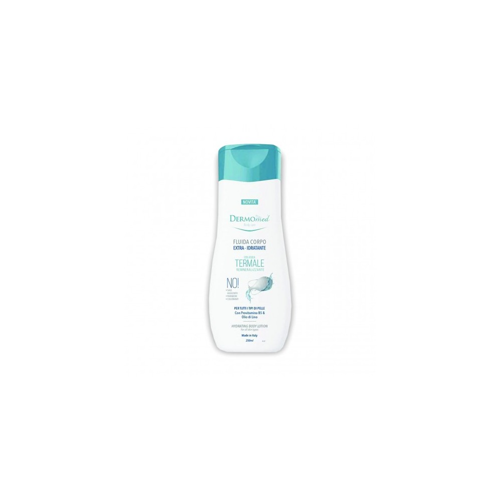 Dermomed Fluida Corpo Extra Idratante con Acqua Termale 250 ml 