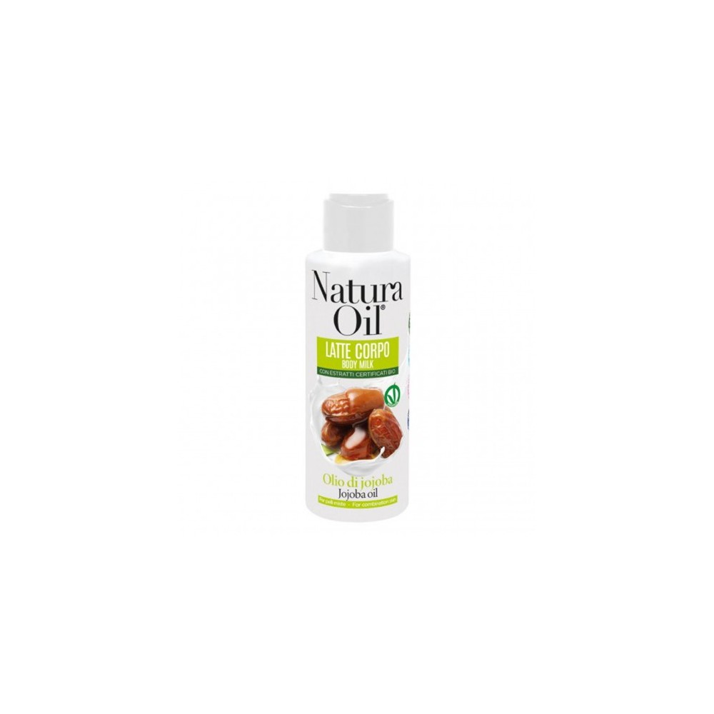 Natura Oil Olio di Jojoba - Latte Corpo EconEstratti Certificati Bio 100 ml 