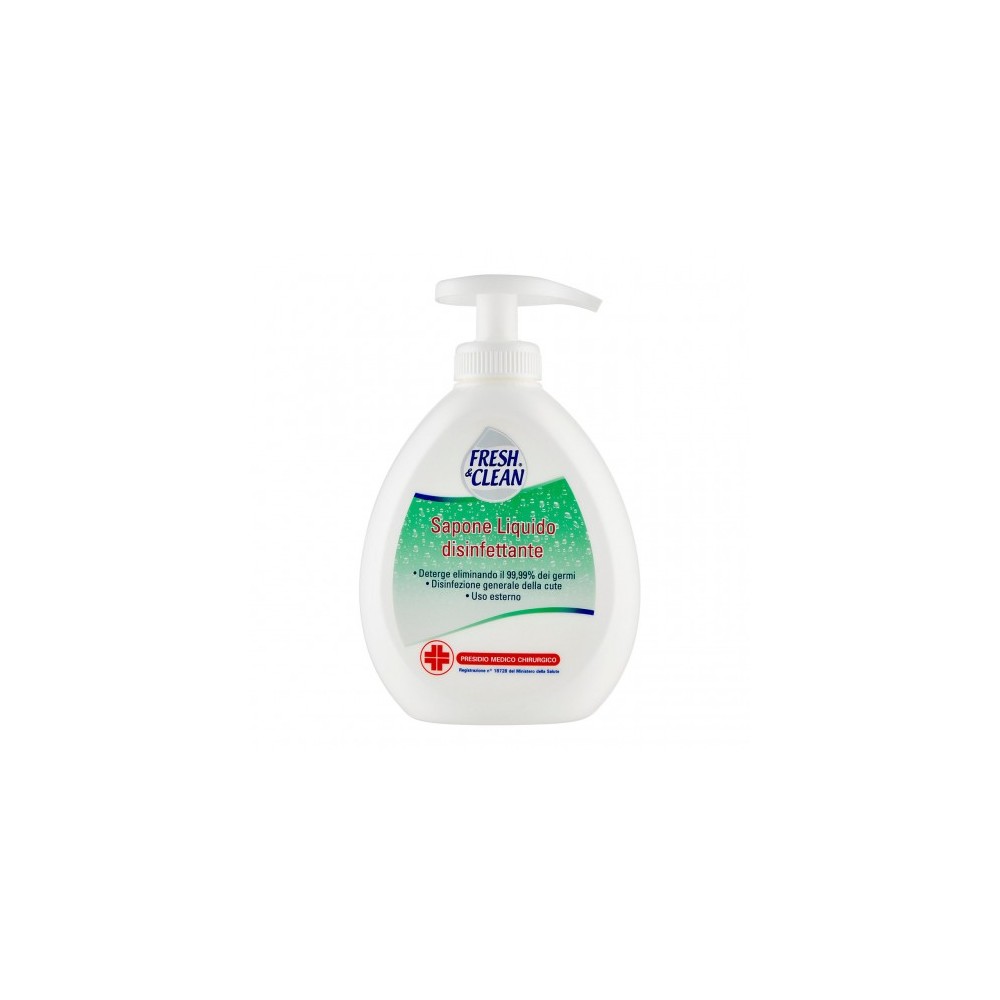 Fresh & Clean Sapone Liquido Disinfettante 300 ml 