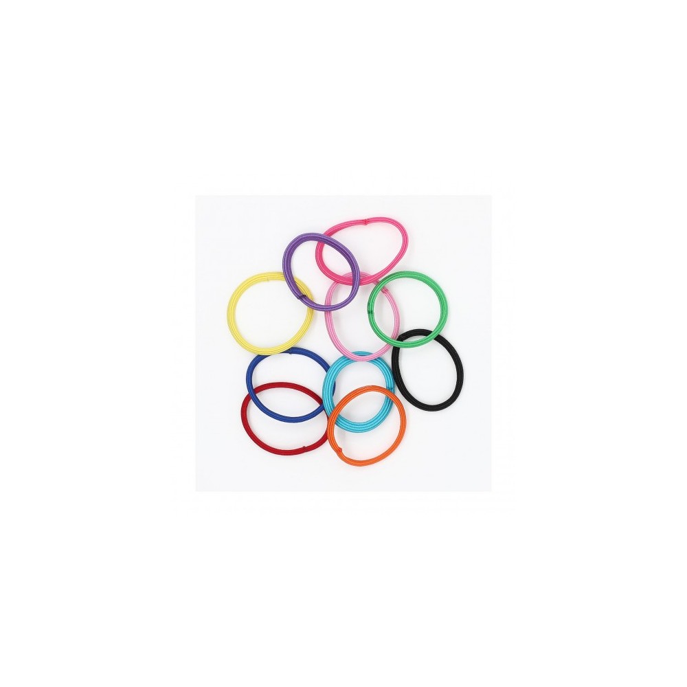 Ib Fashion Hair Elast Colorsot 559c - 10 Elastici Colorati per capelli 