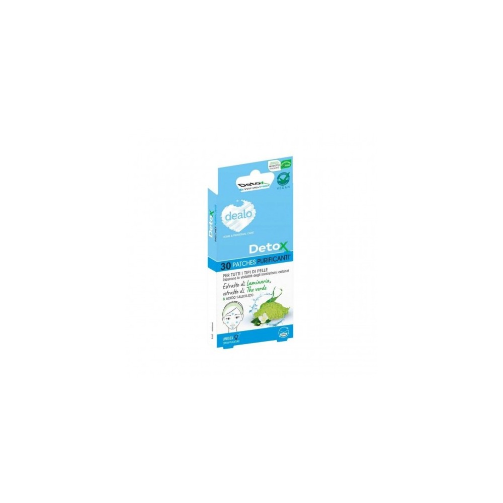 Dealo Detox - 30 Patches Purificanti Per Tutti I Tipi Di Pelle 