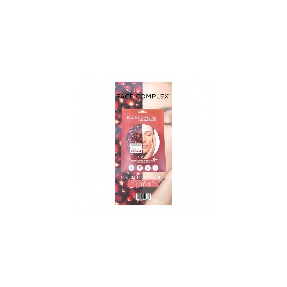 Face Complex Melograno Antiage - Maschera In Tessuto 28 G 