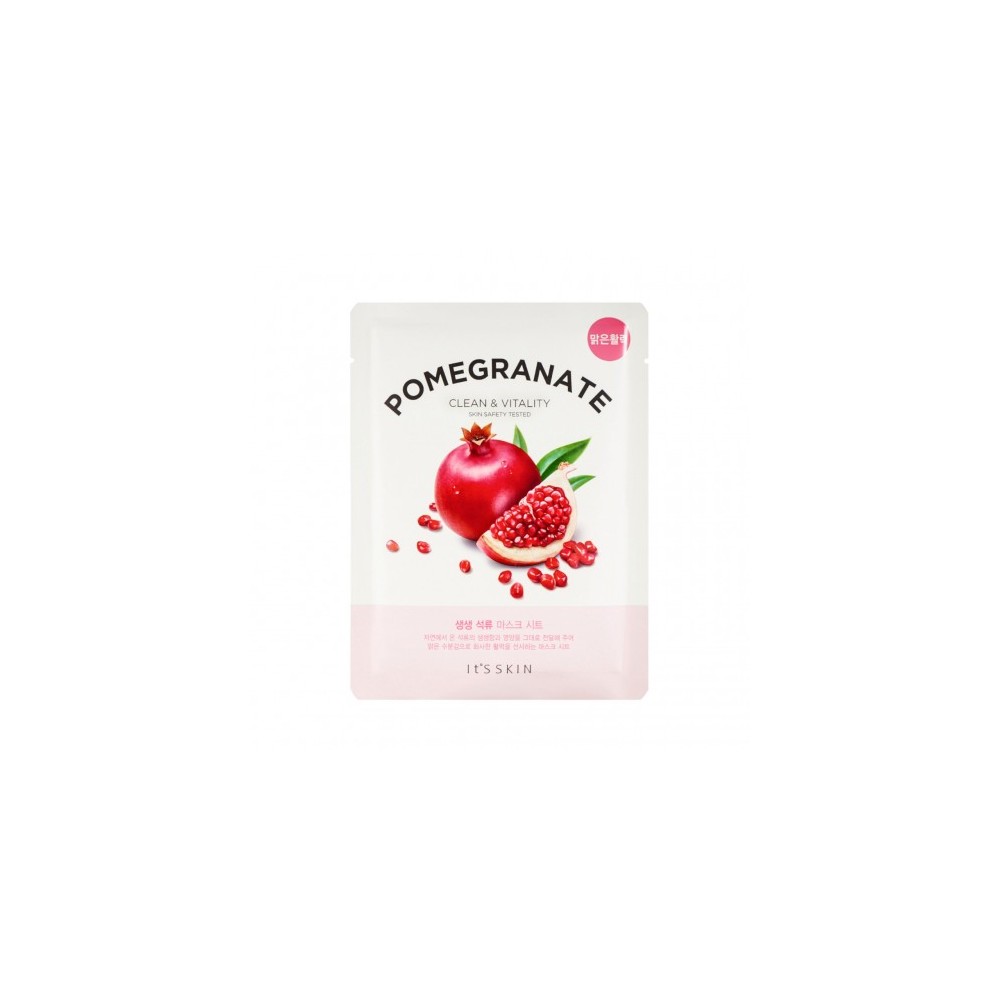 It S Skin Pomegranate - Maschera Idratante In Tessuto 