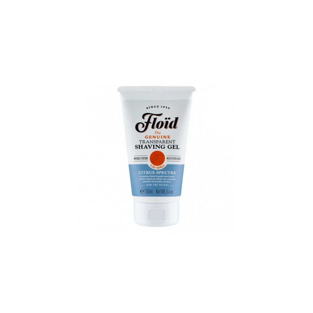 Floid The Genuine Transparent Shaving Gel Citrus Spectre - Gel Da Barba Trasparente 150 Ml 