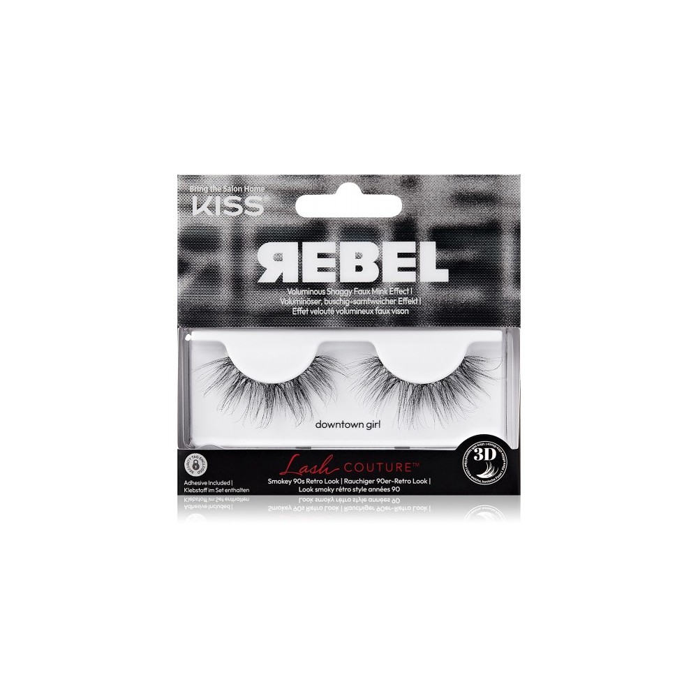 Kiss Rebel Lash Couture - Ciglia Finte Downtown Girl 