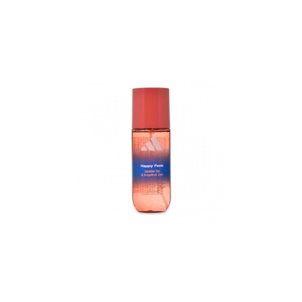 Adidas Happy Feels Jasmine Tea E Grapefruit Zest - Acqua Corpo Profumata 150 Ml 