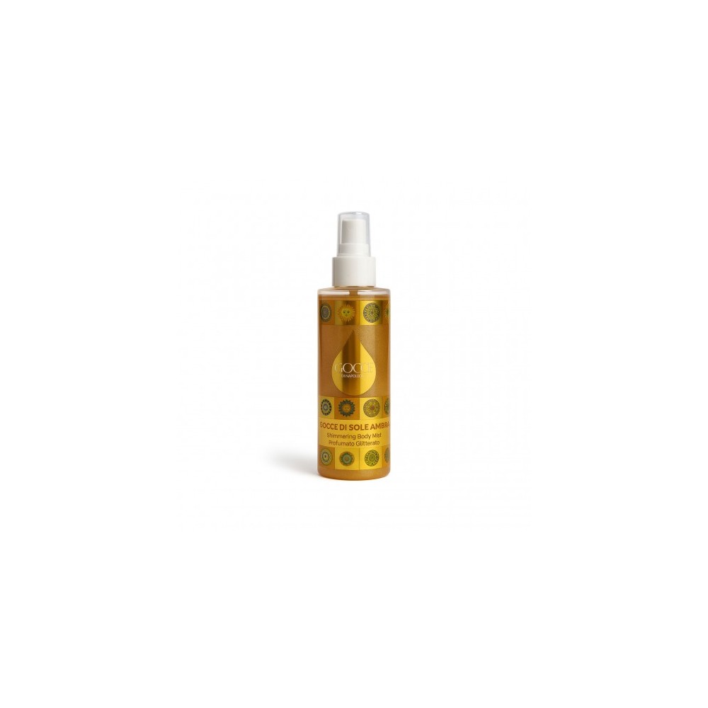 Gocce Di Napoleon Gocce Di Sole Ambra - Shimmering Body Mist Profumato Glitterato 200 Ml 