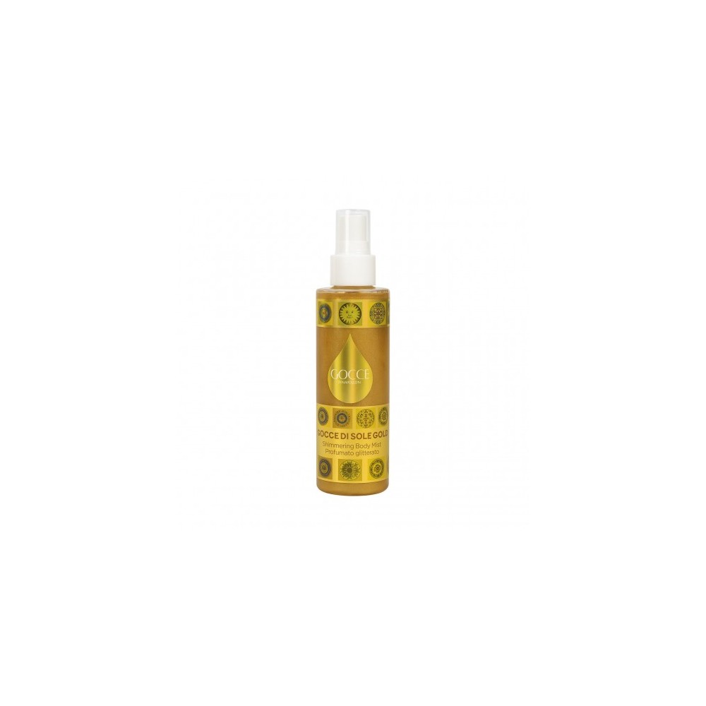Gocce Di Napoleon Gocce Di Sole Gold - Shimmering Body Mist Profumato Glitterato 200 Ml 