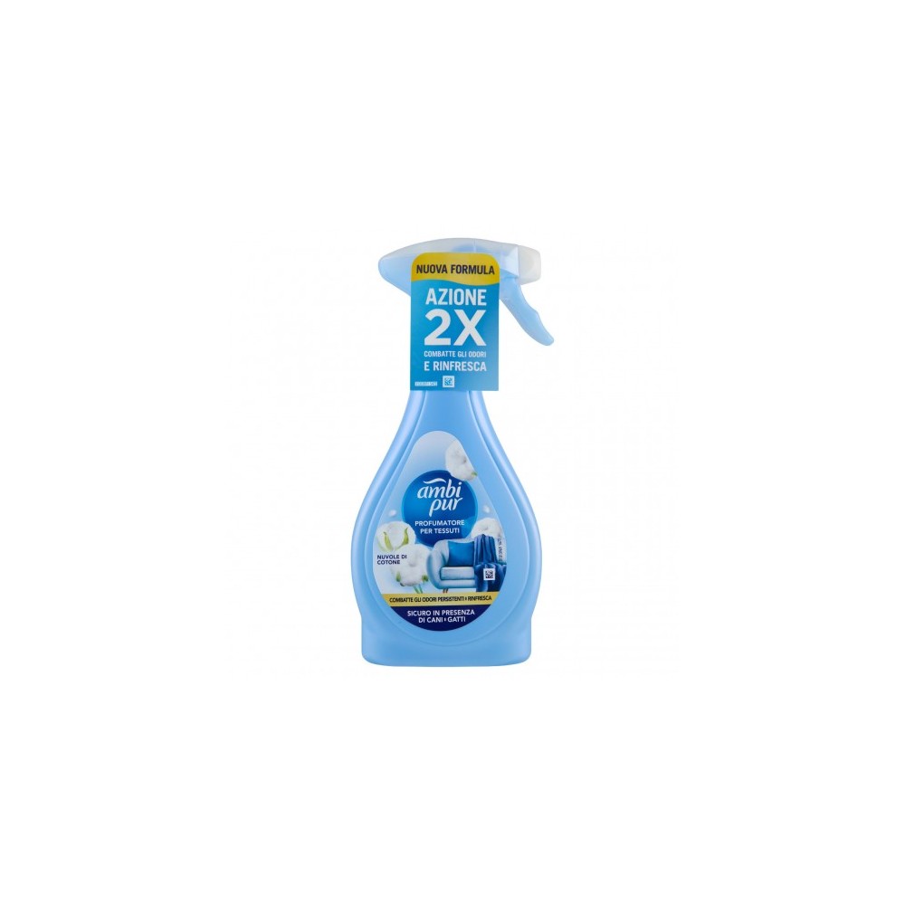 Ambi Pur Nuvole Di Cotone - Profumatore Per Tessuti 385 Ml 