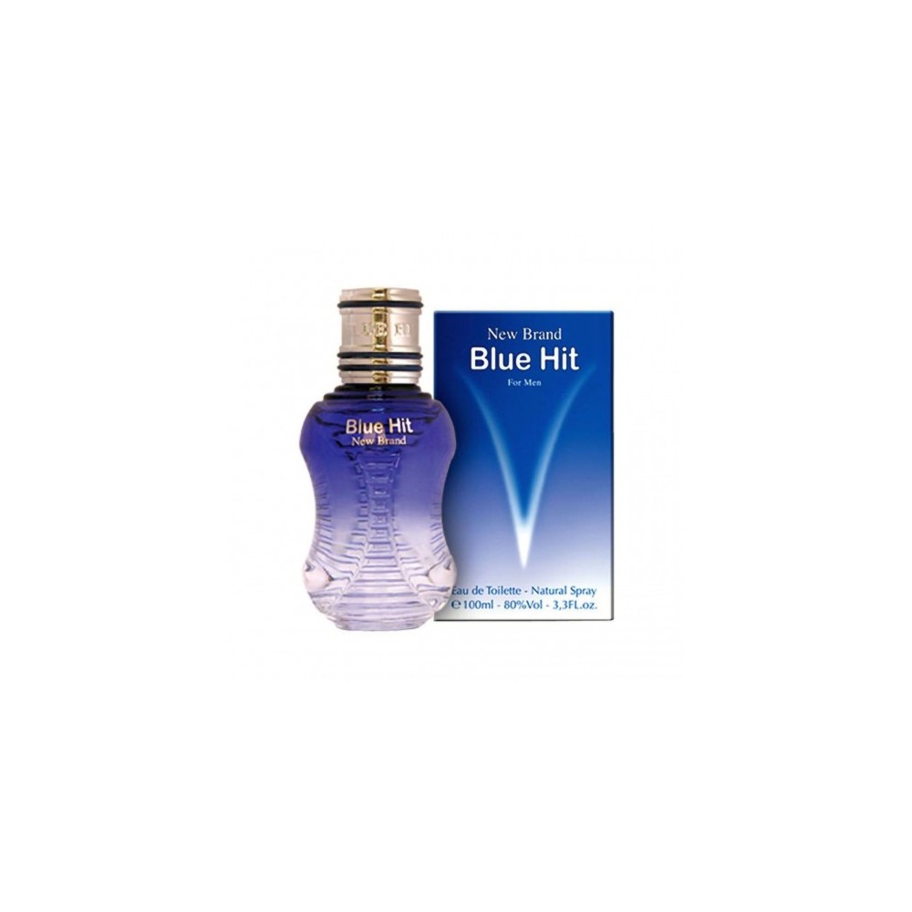 New Brand Blue Hit Form Man - Eau De Toilette Uomo 100 Ml Vapo 