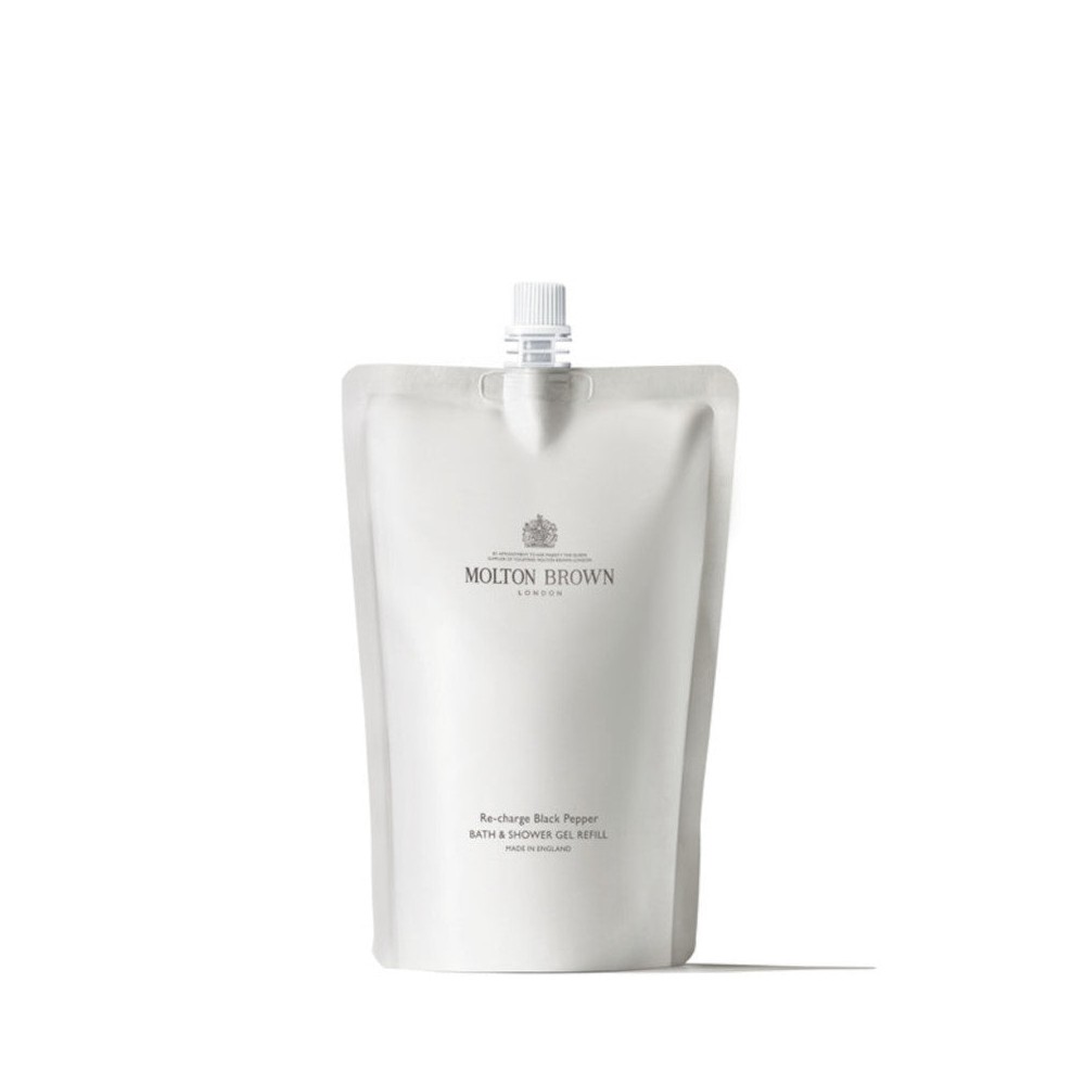 Molton Brown Re-Charge Black Pepper - Gel Doccia Ricarica da 400 Ml 