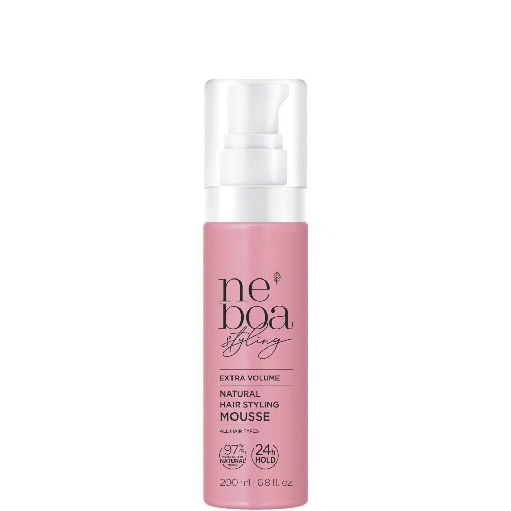 Neboa Extra Volume Natural Hair Styling Mousse 200 Ml 