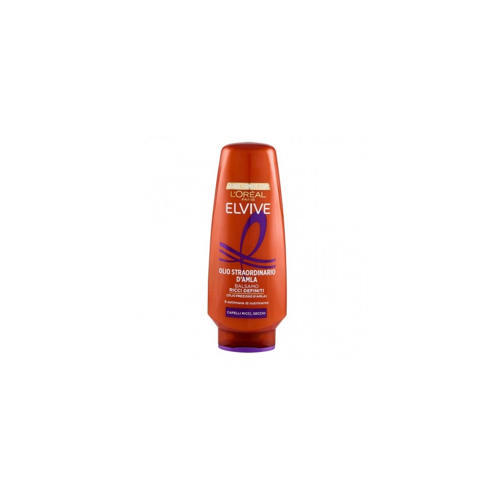 L'Oreal Paris Elvive Olio Straordinario D'Amla - Balsamo Ricci Definiti 250 Ml 