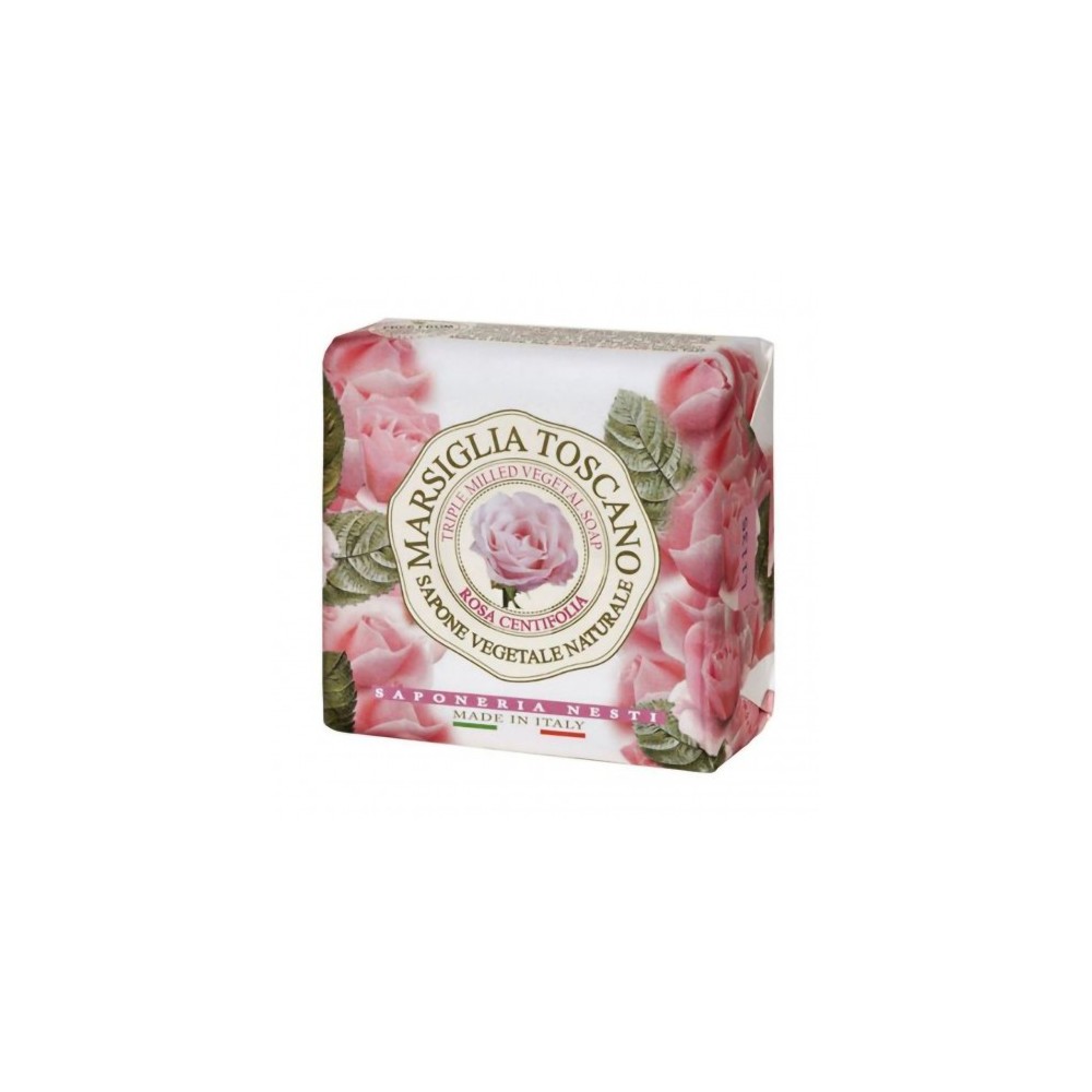 Saponeria Nesti Marsiglia Toscano Rosa Centifolia - Sapone Vegetale Naturale 200 Gr 