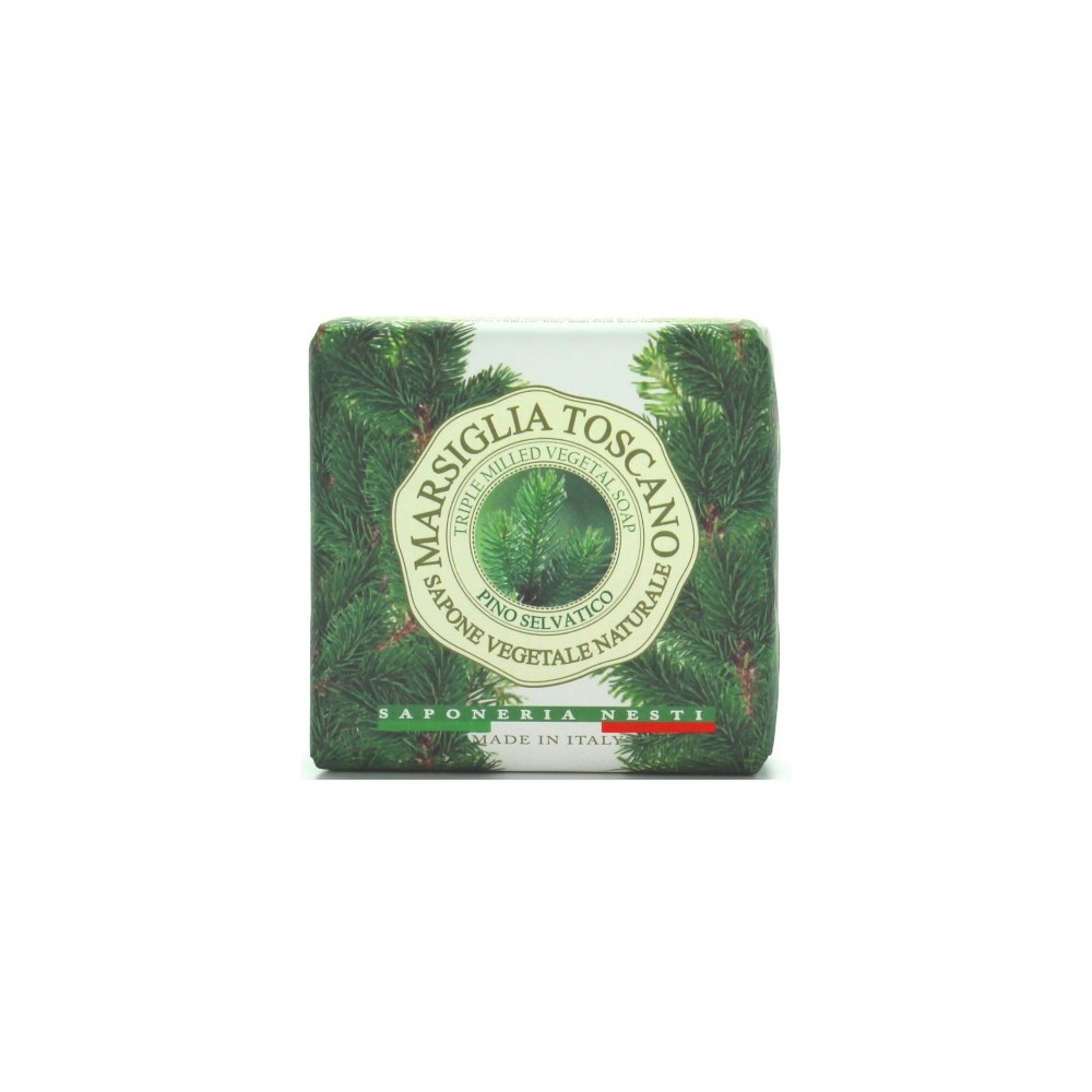 Saponeria Nesti Marsiglia Toscano Pino Selvatico - Sapone Vegetale Naturale 200 Gr 