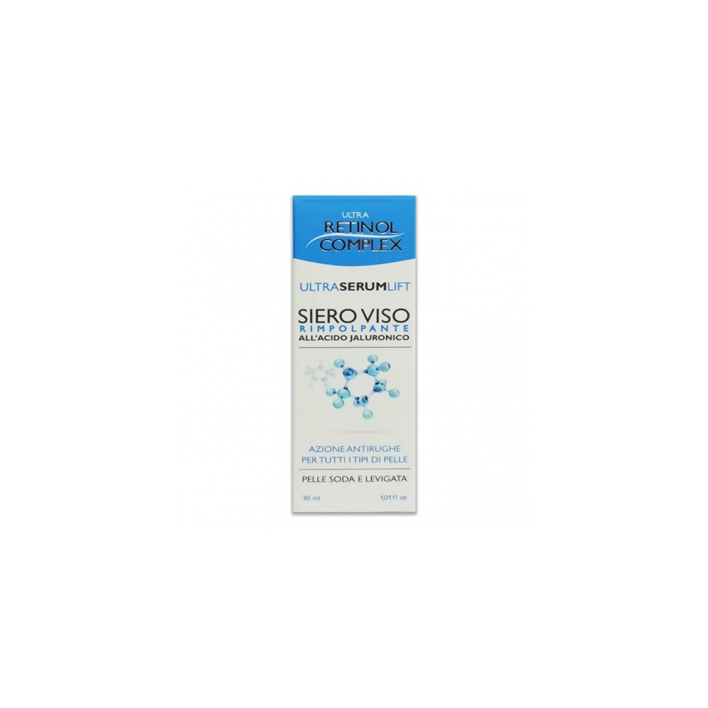 Retinol Complex Ultra  Serum Lift - Siero Viso Rimpolpante all'Acido Ialuronico 30 ml 