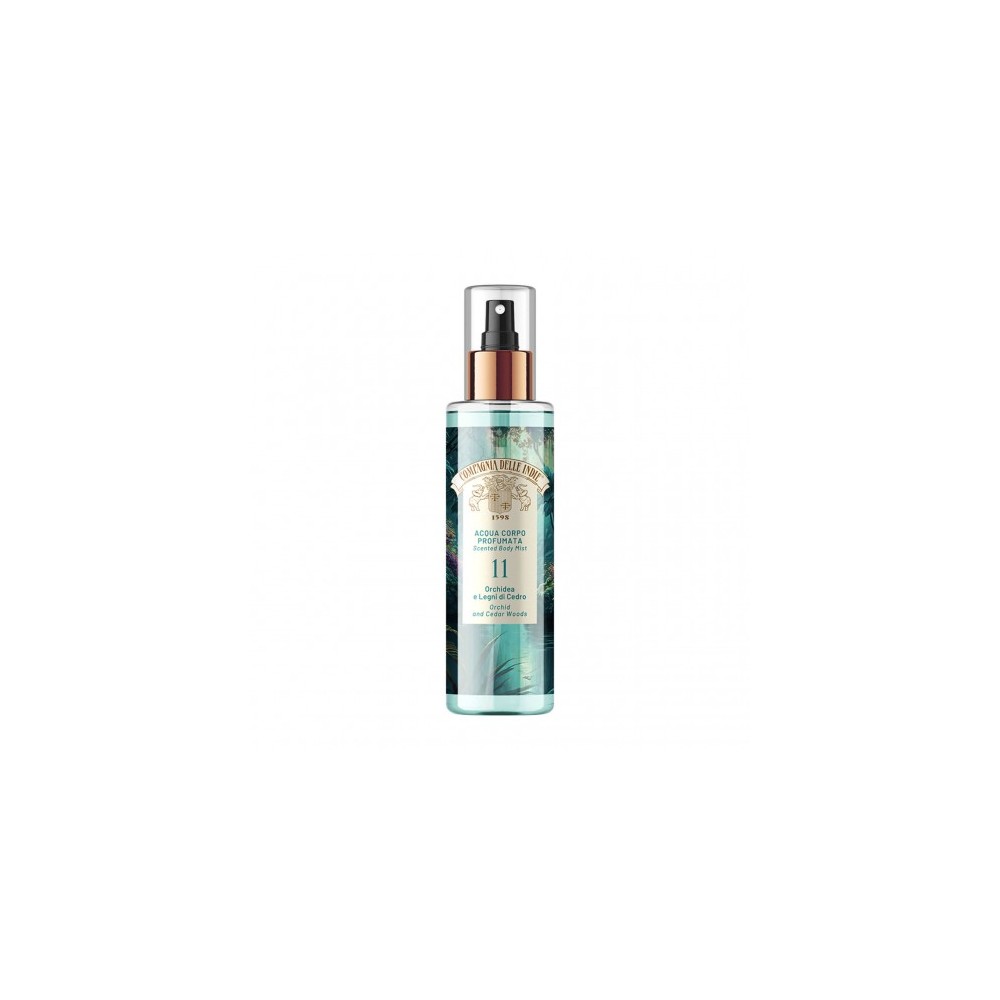 Compagnia Delle Indie 11 Orchidea E Legni Di Cedro - Acqua Corpo Profumata 200 Ml 