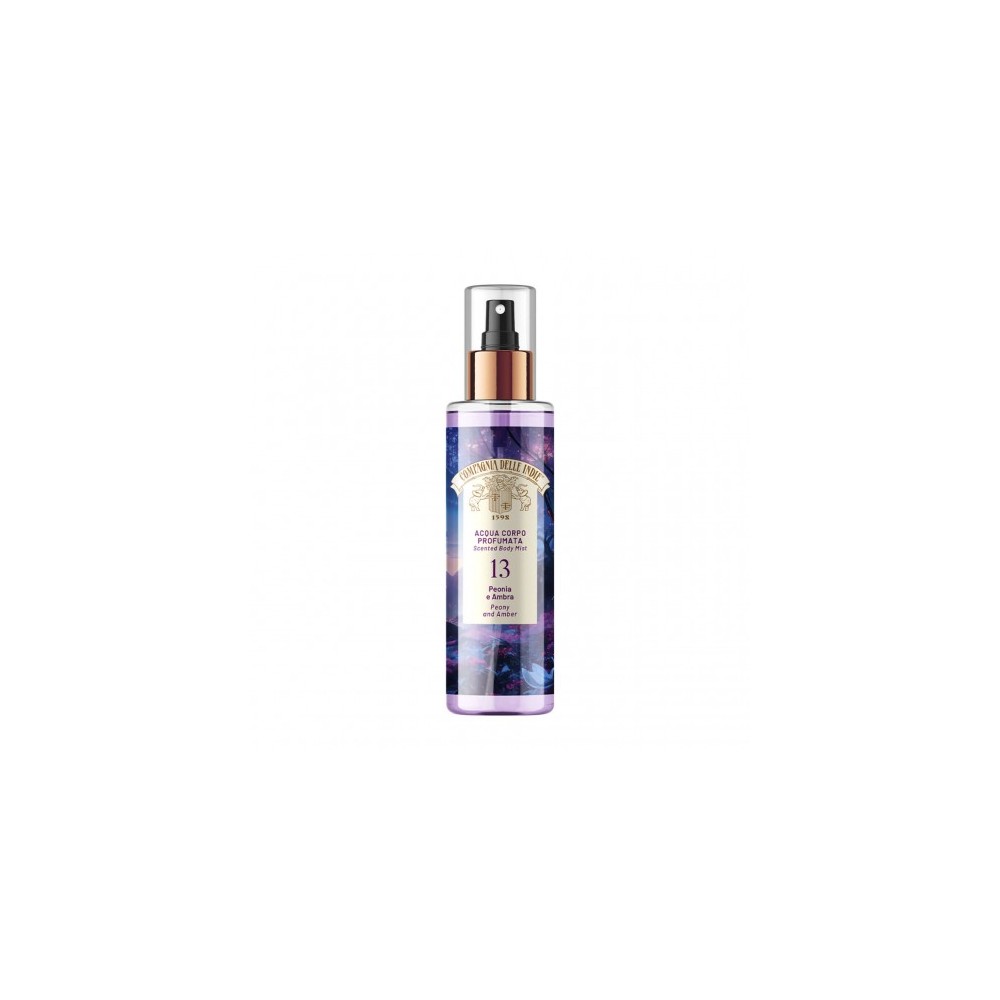 Compagnia Delle Indie 13 Peonia E Ambra - Acqua Corpo Profumata 200 Ml 