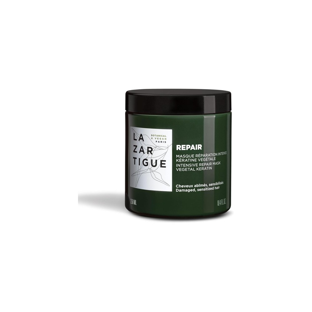 Lazartigue Repair - Maschera Riparazione Intensa Con Cheratina Vegetale 250 Ml 