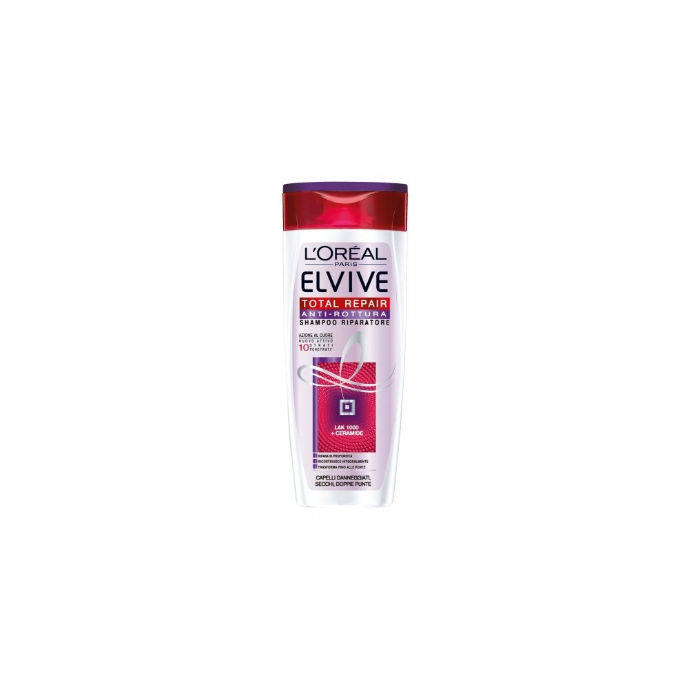 L'Oreal Paris Elvive Total Repair Anti-Rottura - Shampoo Riparatore 400 Ml 