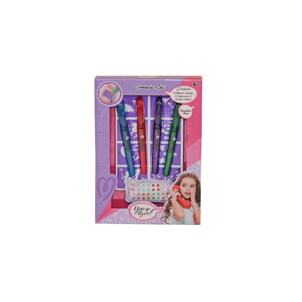 You Go Girl Cosmetics Set 