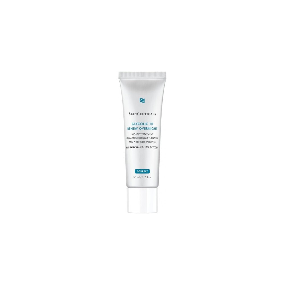 Skinceuticals Glycolic 10 Renew Overnight - Fluido Notte Esfoliante Illuminante 50 Ml 