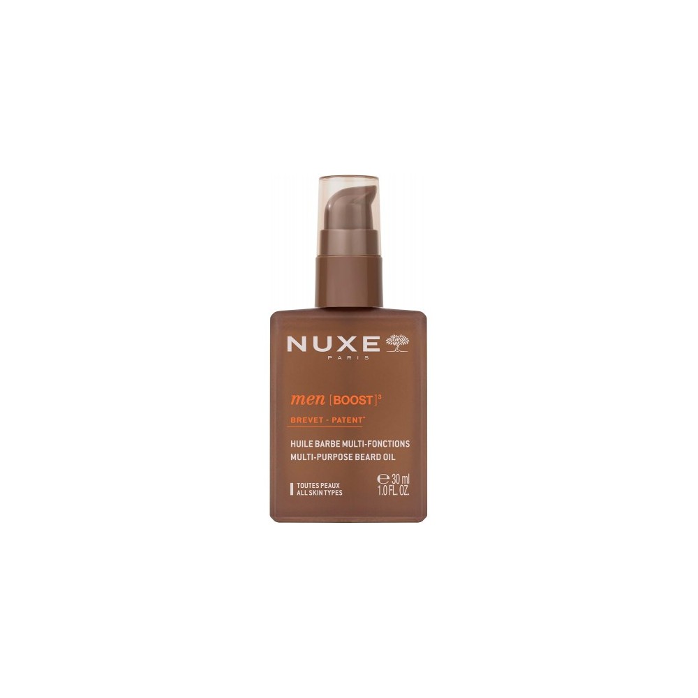 Nuxe Men Boost - Olio Barba Multi-Funzione Nutriente E Per Rasatura 30 Ml 