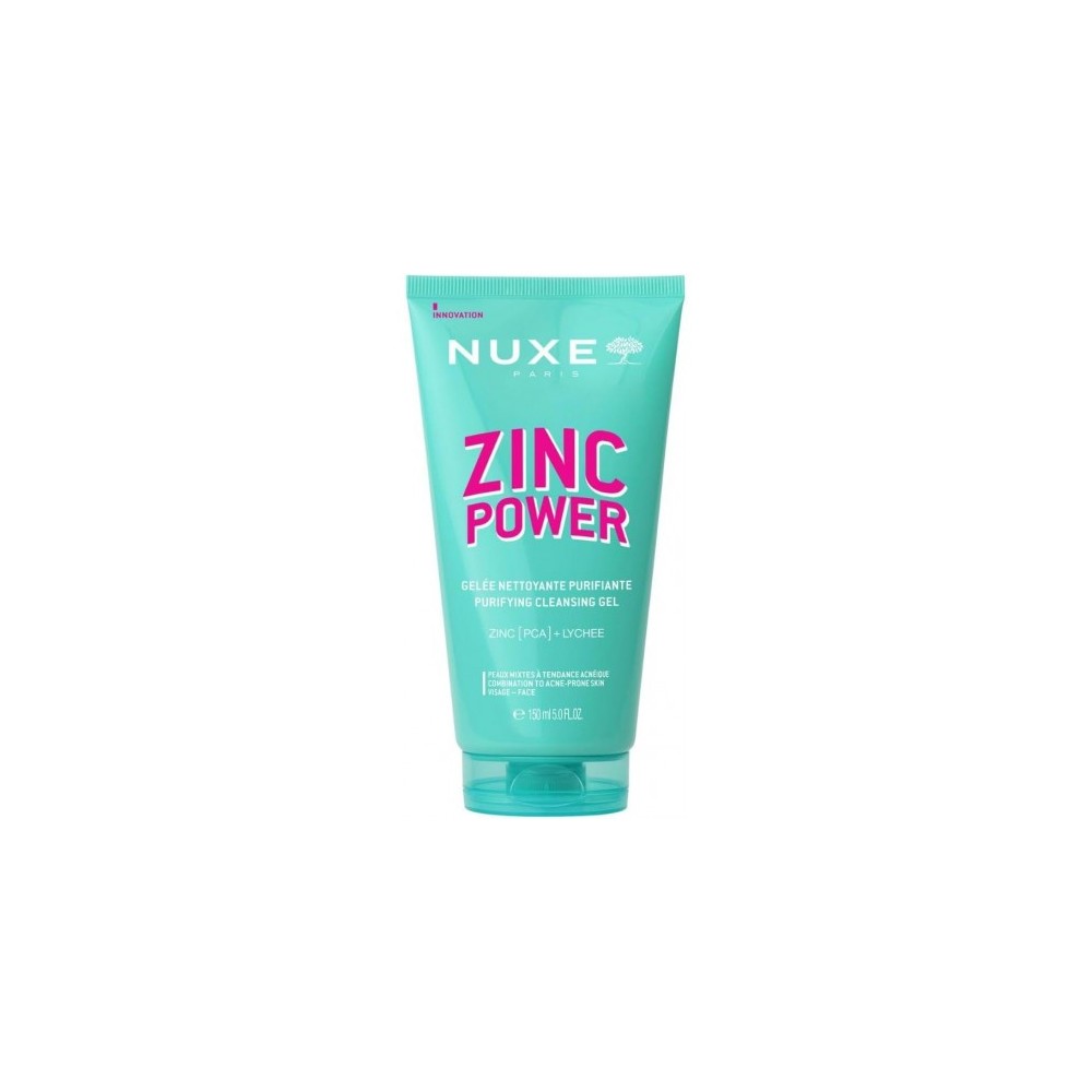 Nuxe Zinc Power - Gel Detergente Purificante Con Zinco 150 Ml 